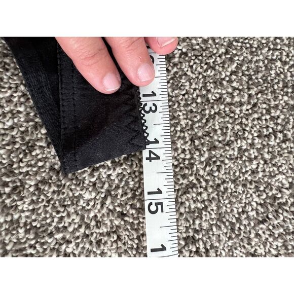 Black Lace Garter Belt with Satin Bows size medium - Picture 7 of 7